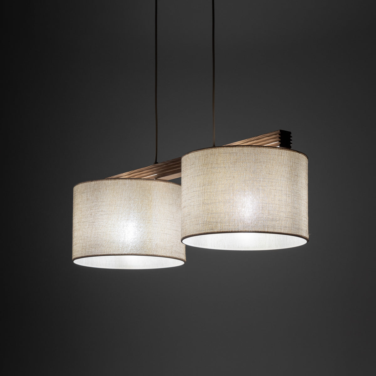 Lustră TK Lighting Viga Shade, pin, 2 x E27, 11881