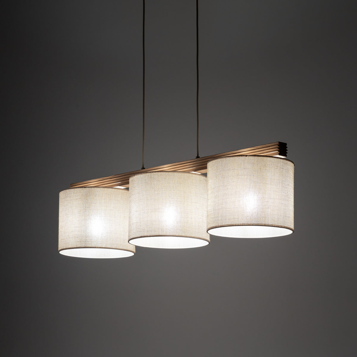 Lustră TK Lighting Viga Shade, pin, 3 x E27, 11882