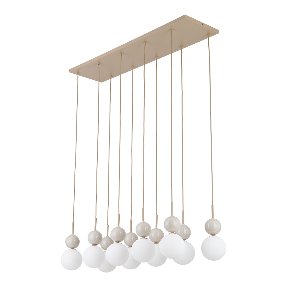 Lustră TK Lighting Riviera, nisip, 10 x G9, 11907