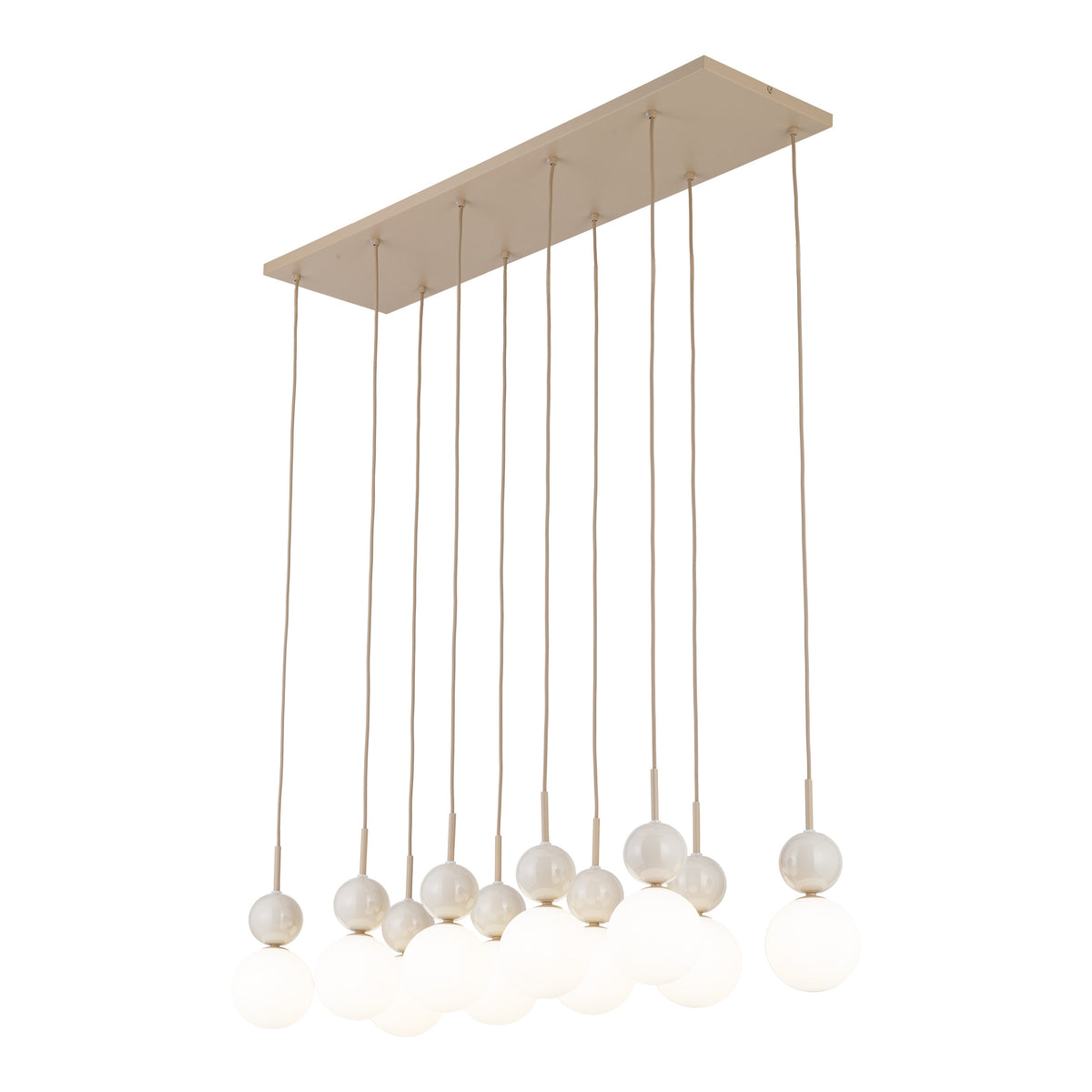 Lustră TK Lighting Riviera, nisip, 10 x G9, 11907