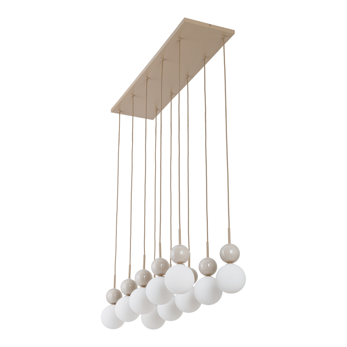 Lustră TK Lighting Riviera, nisip, 10 x G9, 11907