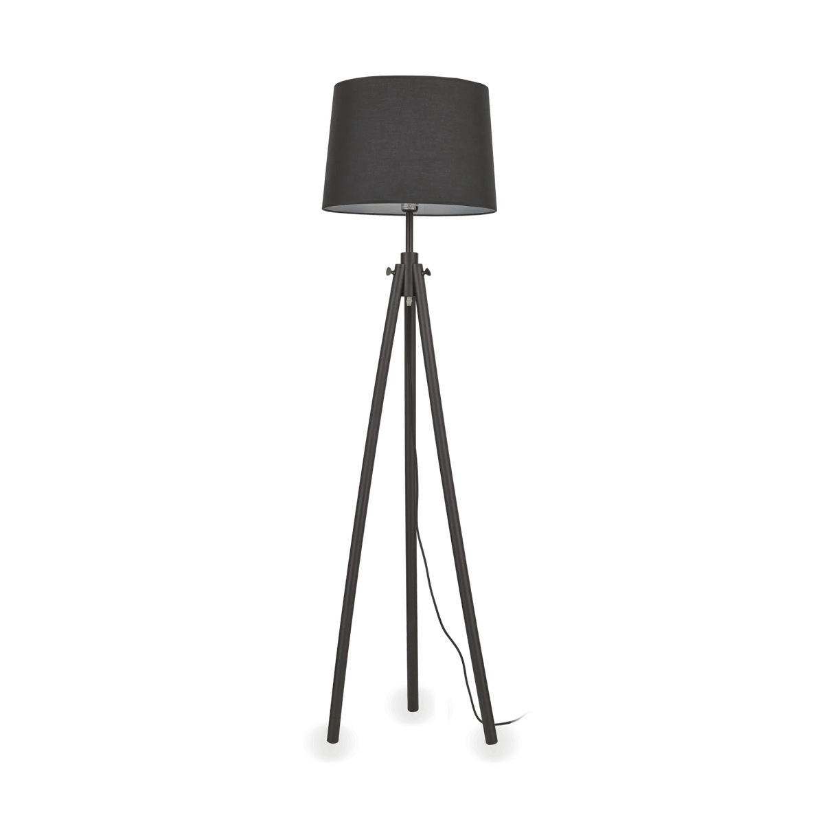 Lampadar Ideal Lux York PT1, negru, 121437