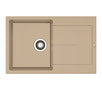 Chiuveta Pyramis ITHAKA 79x50 1B 1D Dark Beige