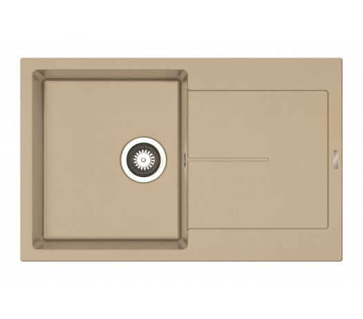 Chiuveta Pyramis ITHAKA 79x50 1B 1D Dark Beige