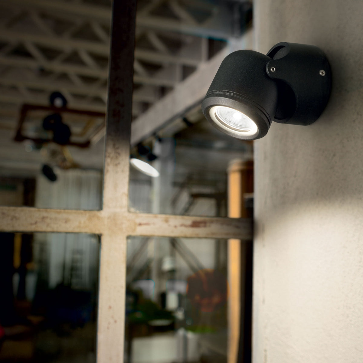 Aplică de exterior Ideal Lux Xeno AP1, negru, 129464