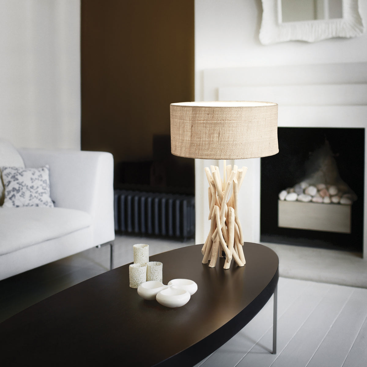 Veioză Ideal Lux Driftwood TL1, 129570