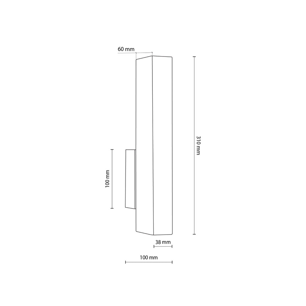 Aplica de perete Teo LED 6618