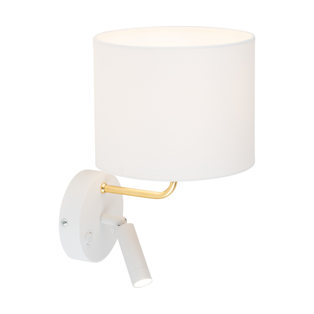 Aplica Richi White/Gold E27 + G9