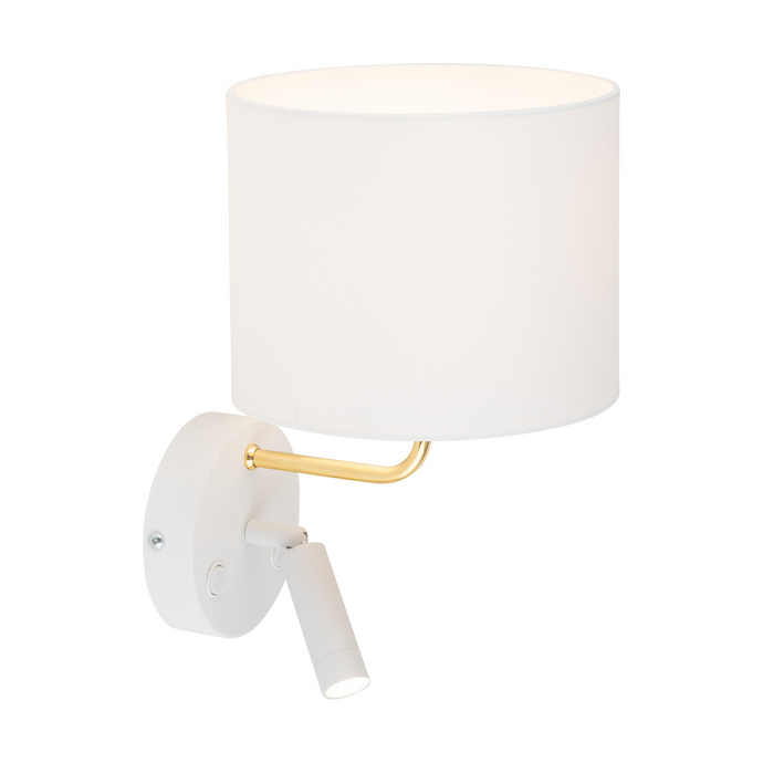 Aplica Richi White/Gold E27 + G9