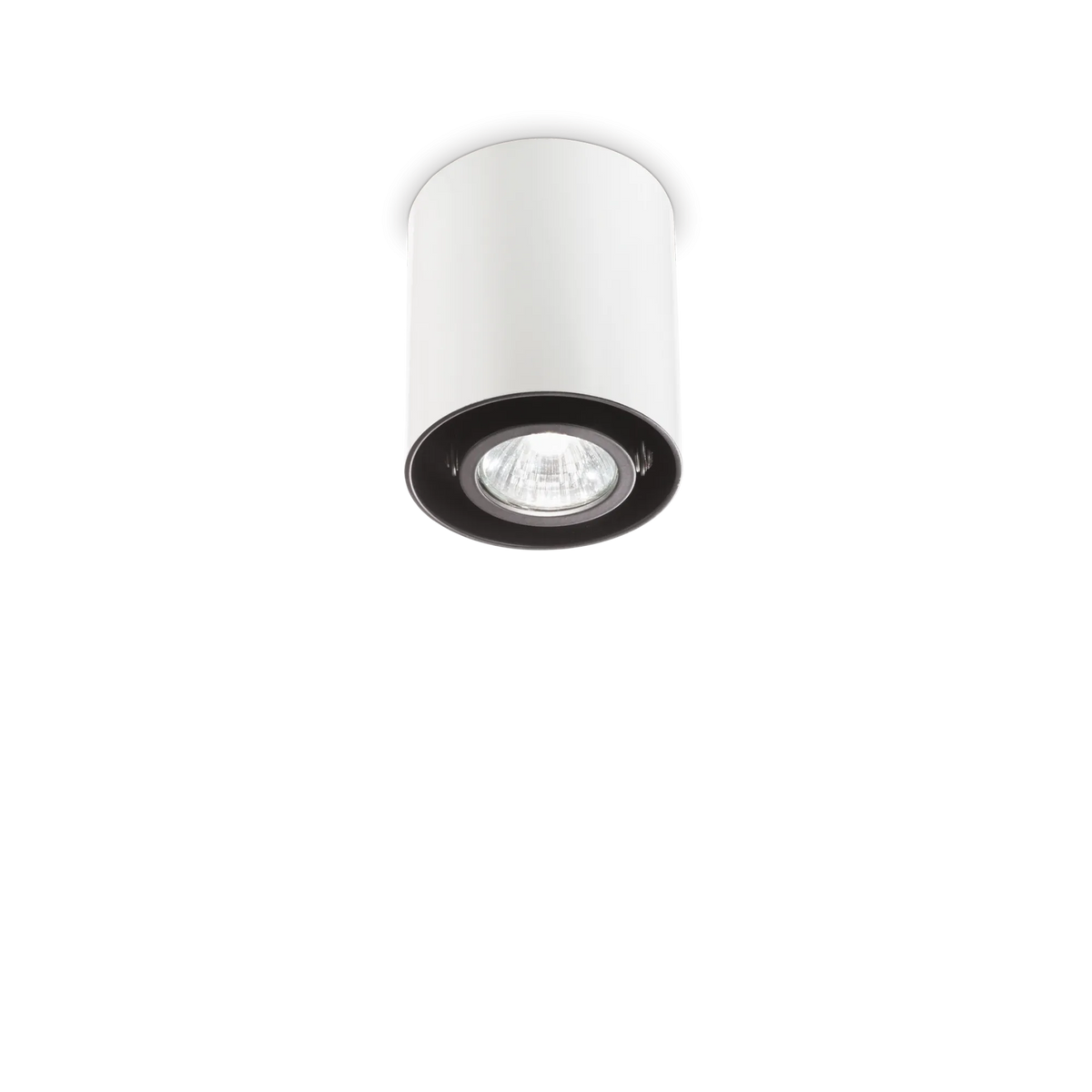 Plafonieră Ideal Lux Mood PL1 Round, alb, Ø9 cm, 140841