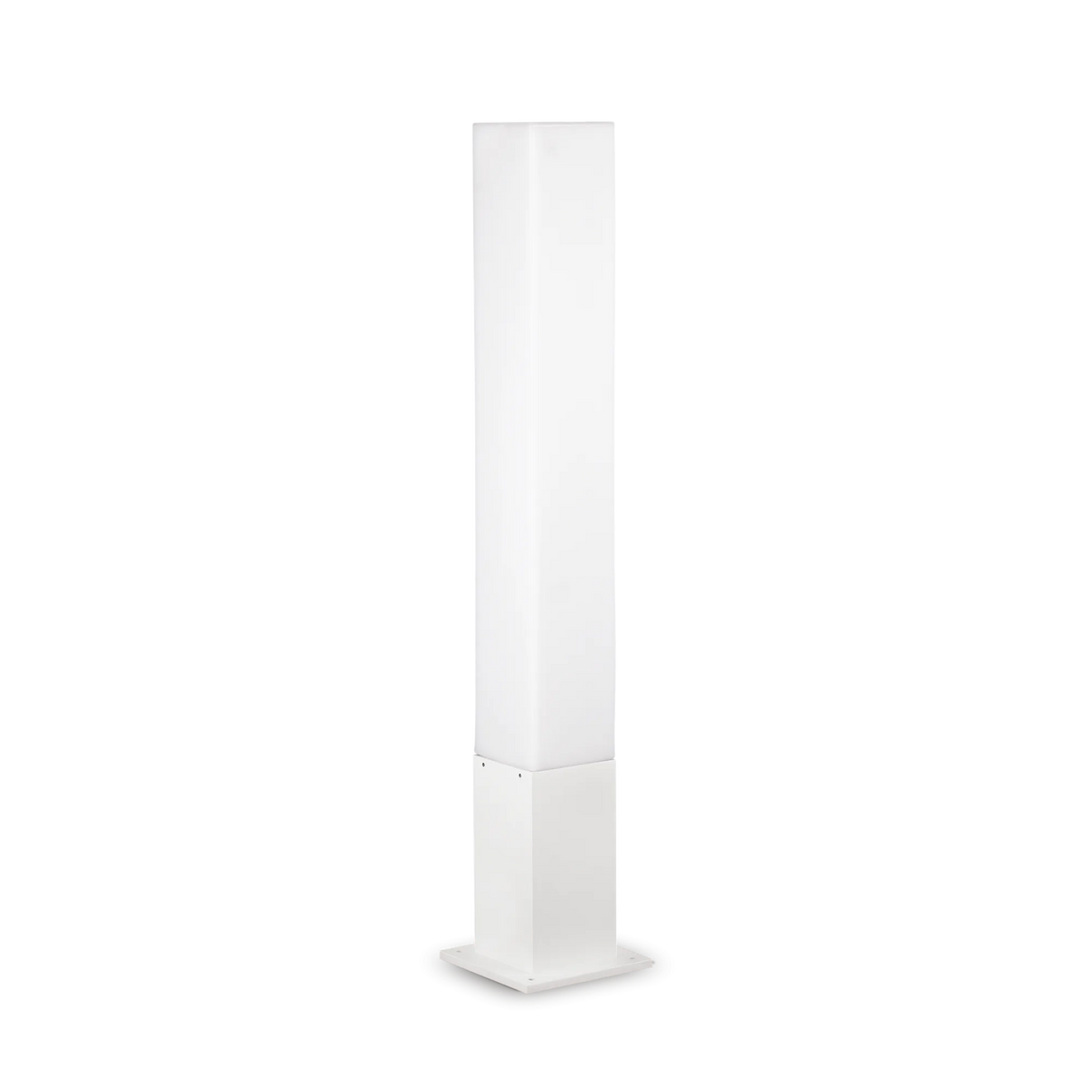Lampă de exterior Ideal Lux Edo PT1 Square, alb, 142999