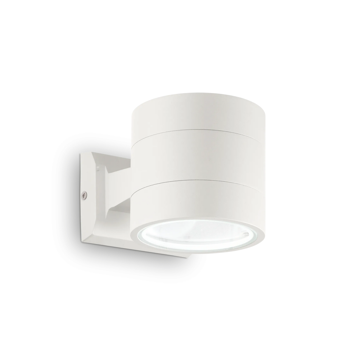 Aplică de exterior Ideal Lux Snif AP1 Round, alb, 144283