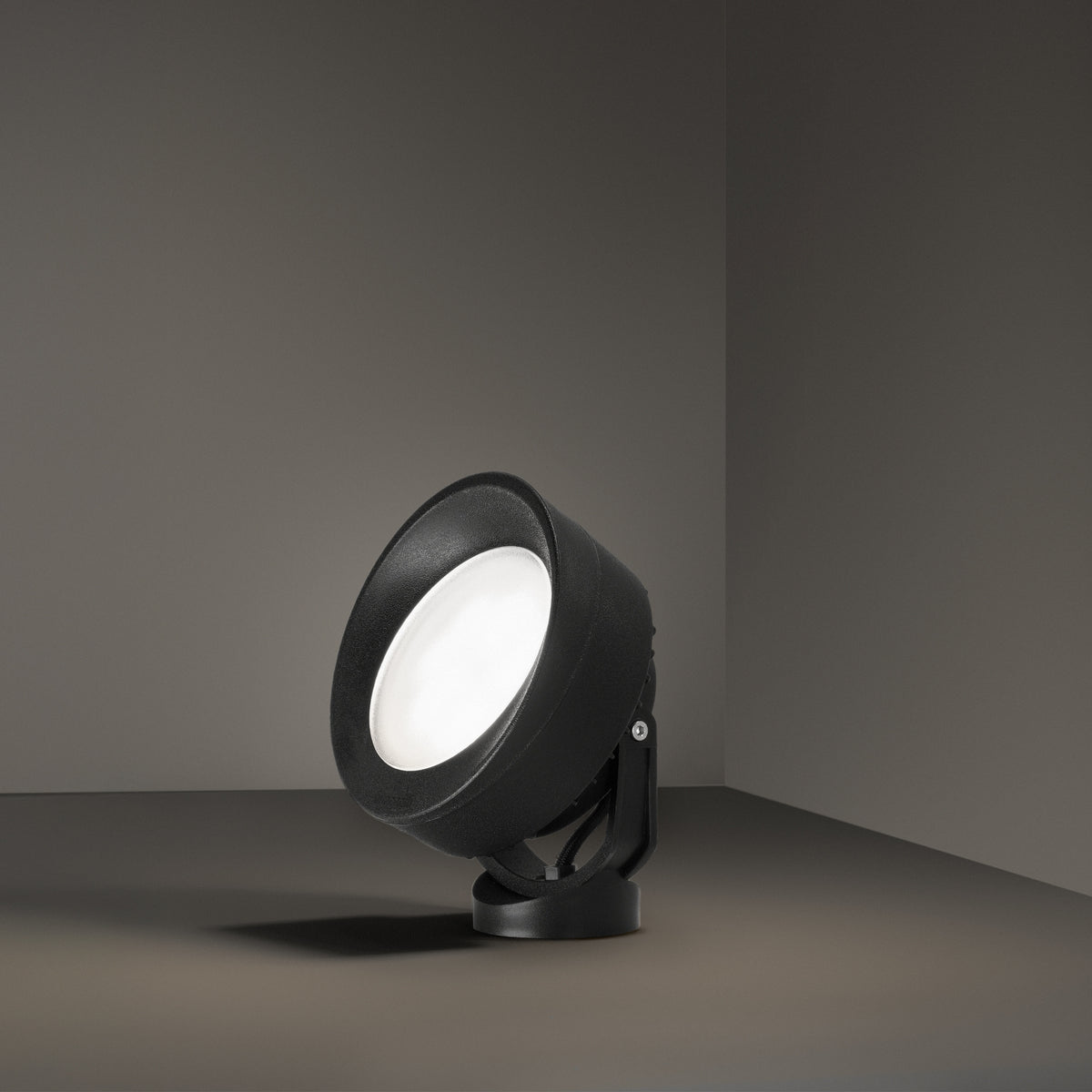 Proiector de exterior Ideal Lux Litio PR1, negru, 145358