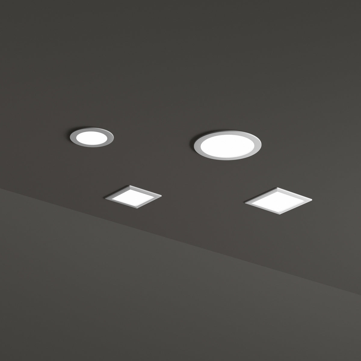 Spot încastrat Ideal Lux Groove 30W Round 4000K, 147680