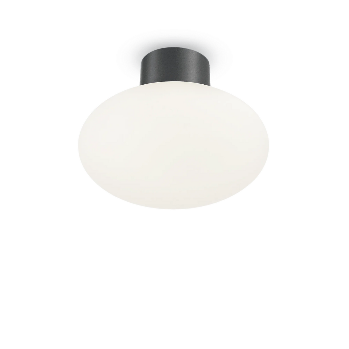 Plafonieră de exterior Ideal Lux Clio MPL1, antracit, 148861