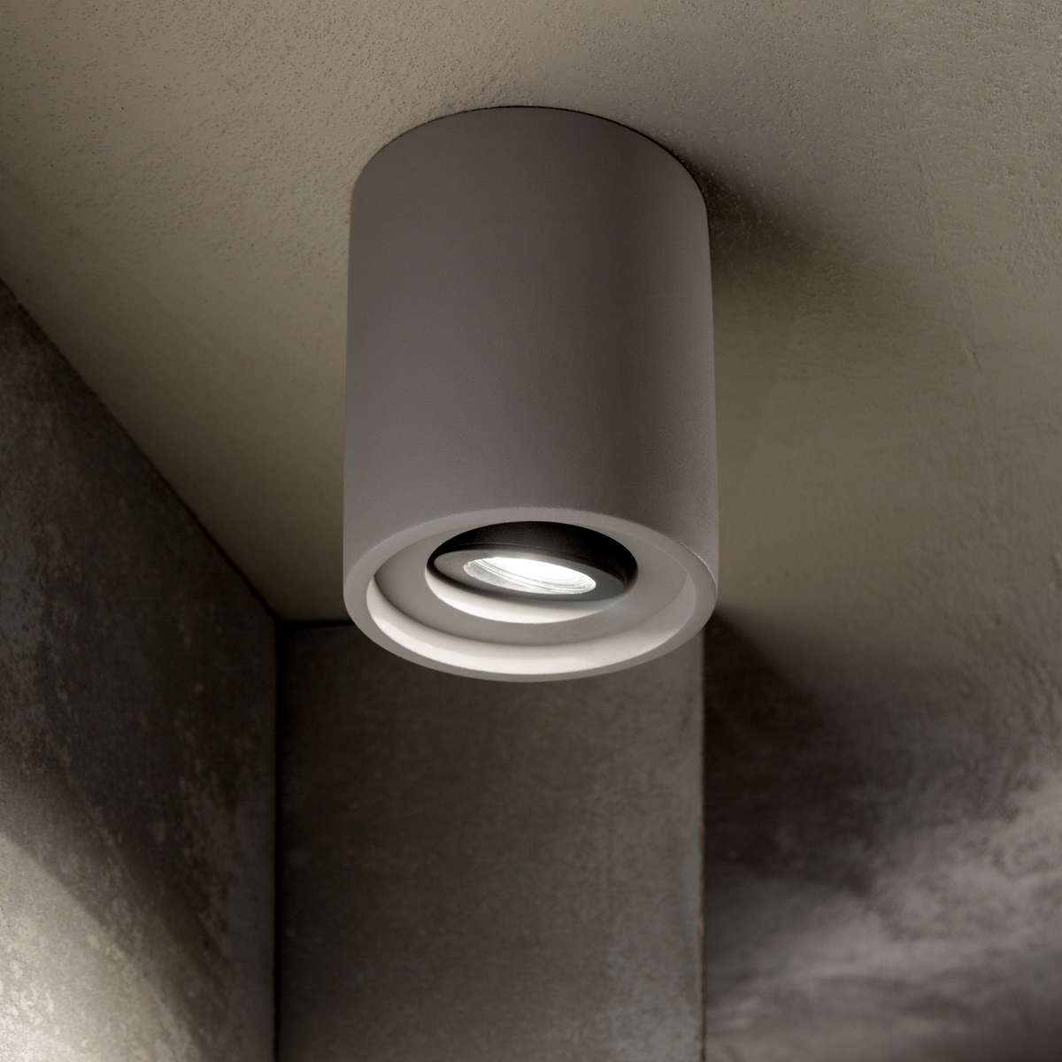 Plafonieră Ideal Lux Oak PL1 Cemento, 150437