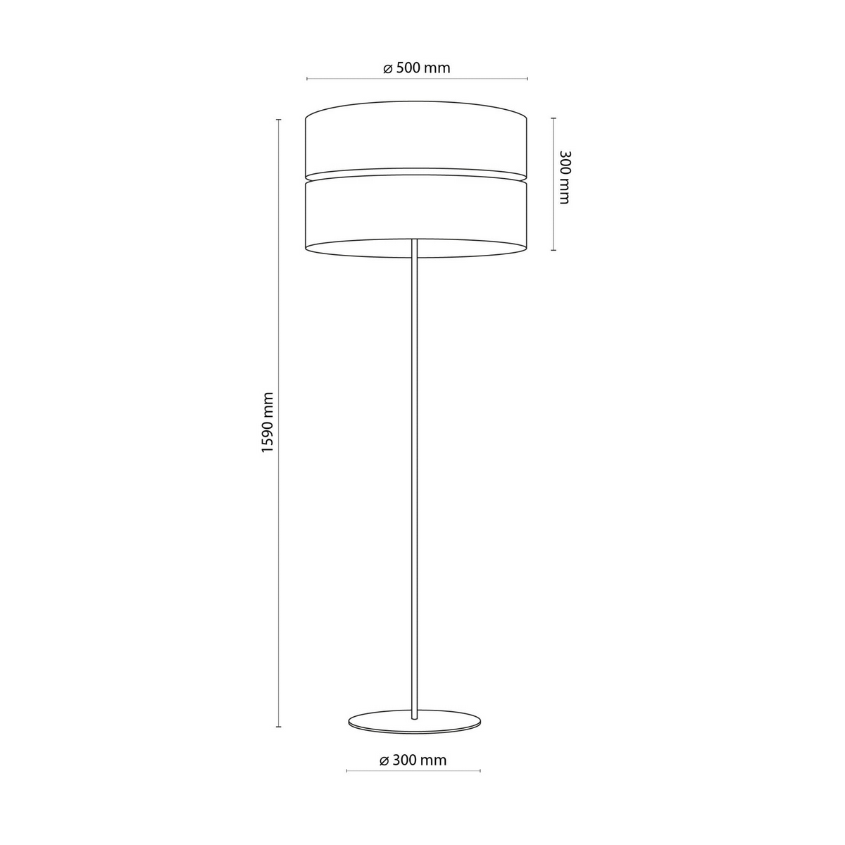 Lampadar TK Lighting Nicol, 5123