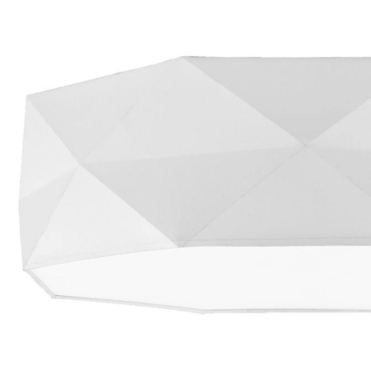 Plafoniera albă Kantoor 4 becuri LED 52 cm TK 1565