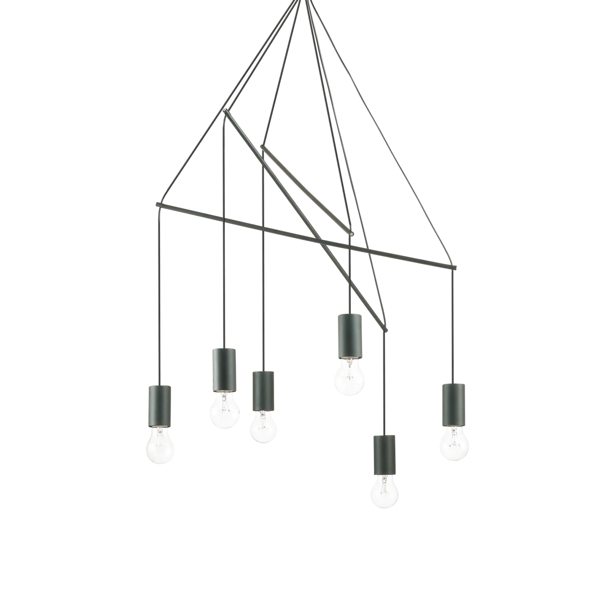 Lustră Ideal Lux Pop SP6, 158815