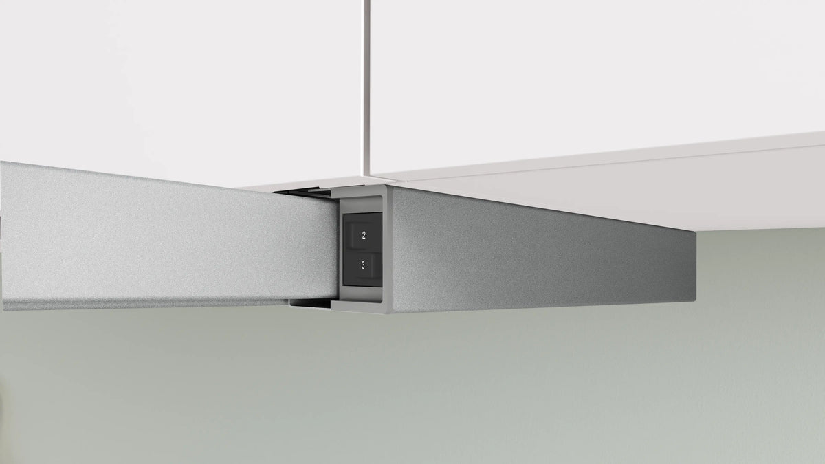 Hotă încorporabilă Bosch DFM064W55, Seria 2, 60 cm, argintie