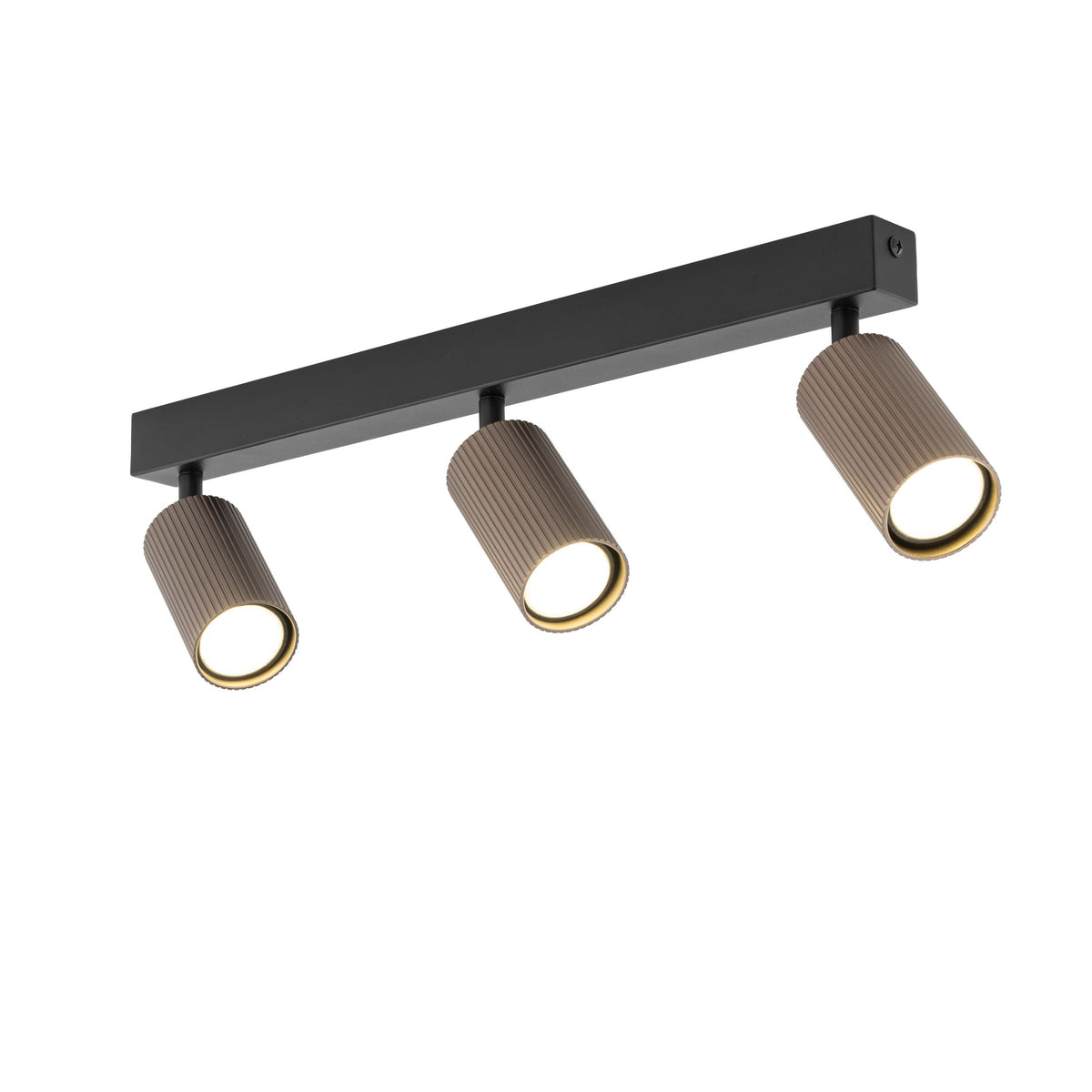 Aplică TK Lighting Tune, maro, 3 x GU10, 16148