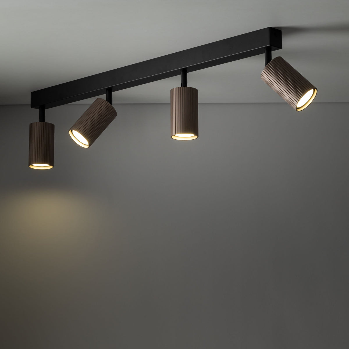 Aplică TK Lighting Tune, maro, 4 x GU10, 16149