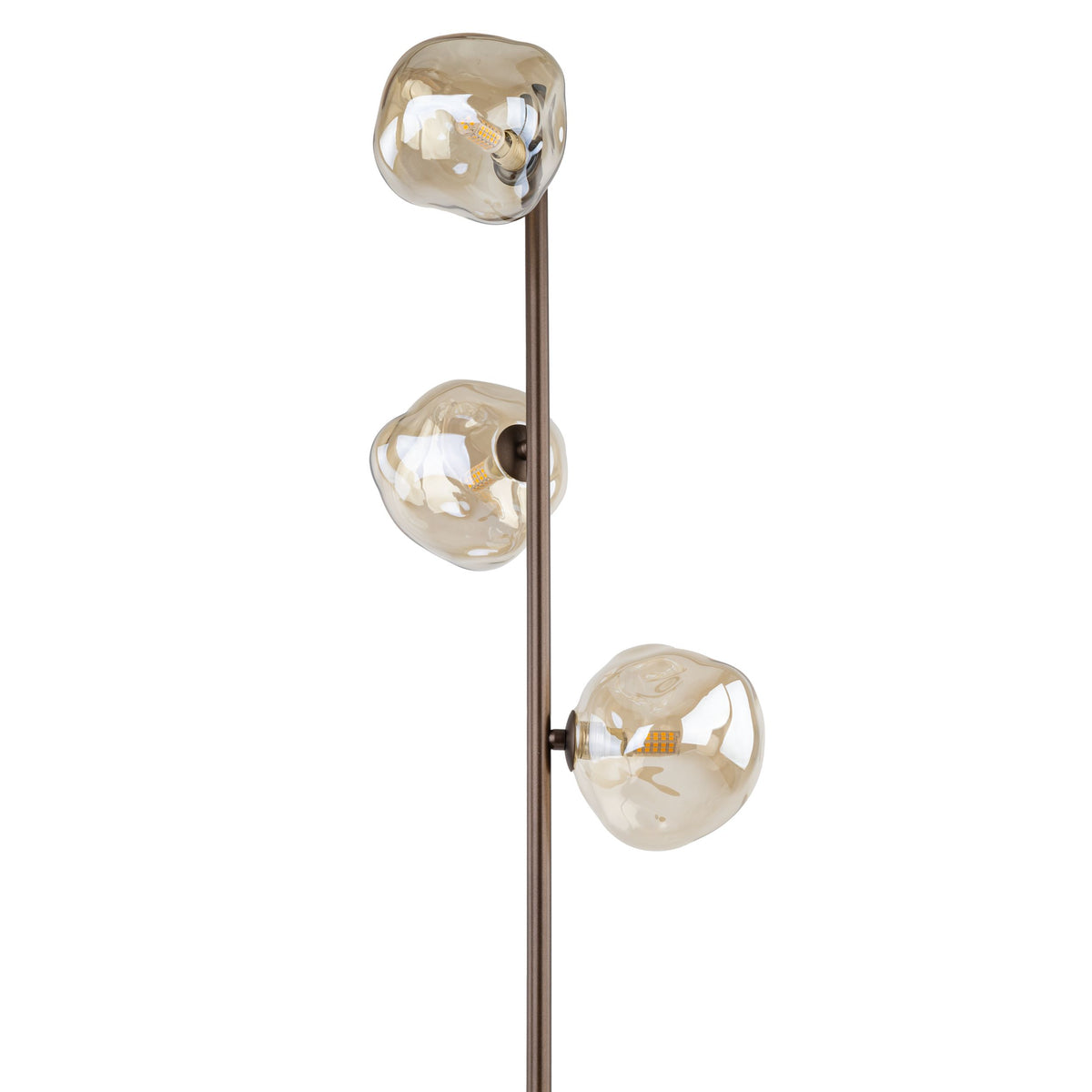 Lampadar TK Lighting Lava, maro, 3 x G9, 16150