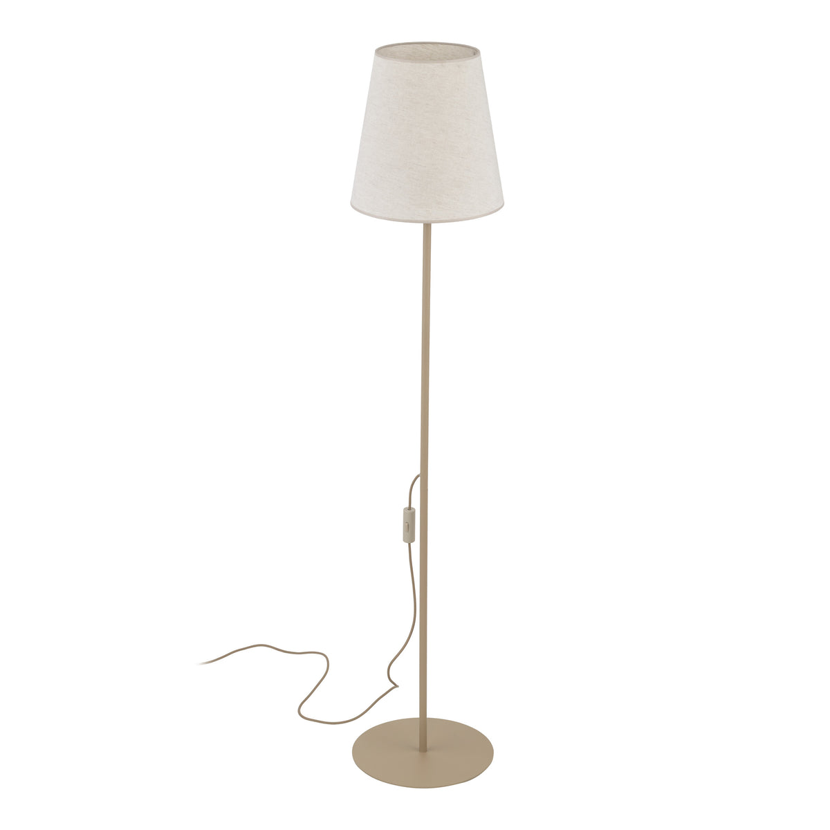 Lampadar TK Lighting Elizabeth, nisip, 16157