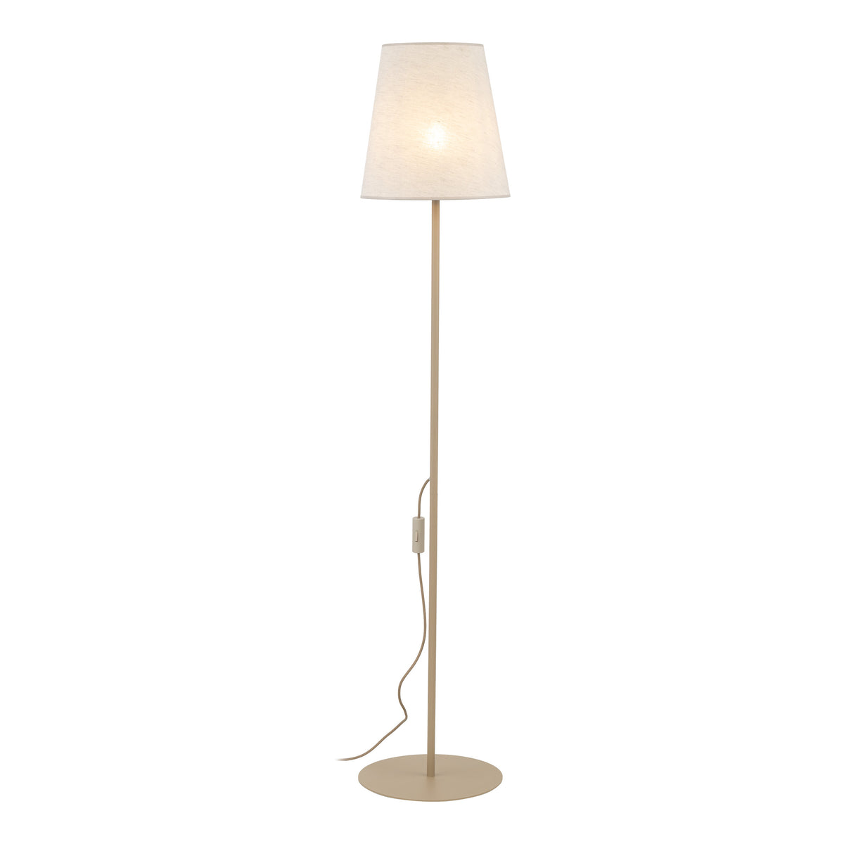 Lampadar TK Lighting Elizabeth, nisip, 16157