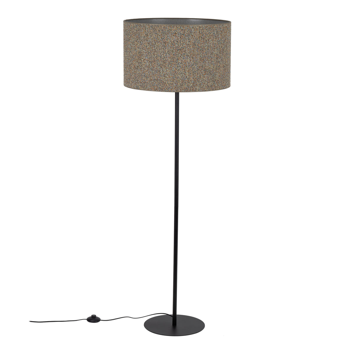Lampadar TK Lighting Vellum Multicolor, negru, 16167