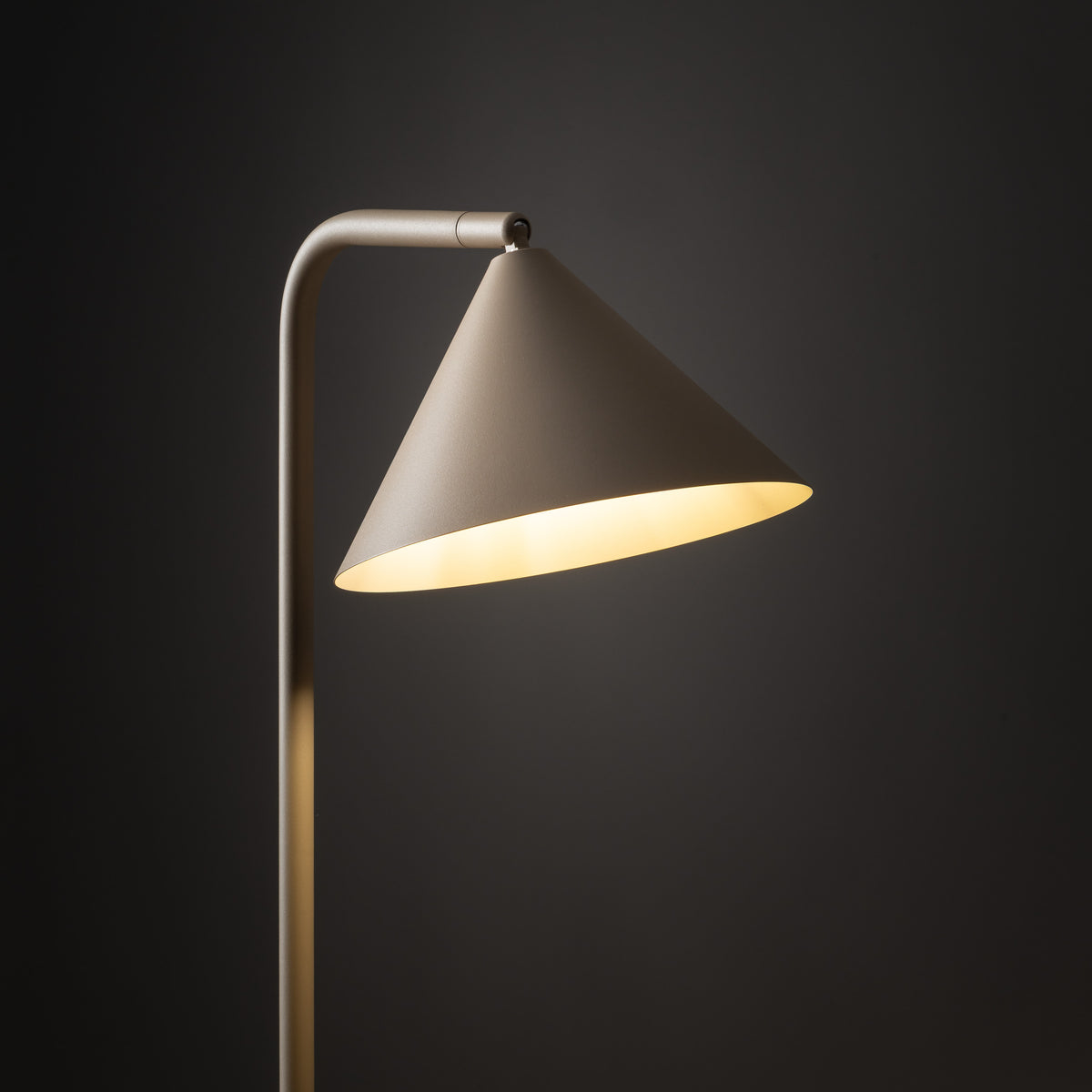 Lampadar TK Lighting Cono, nisip, 16204