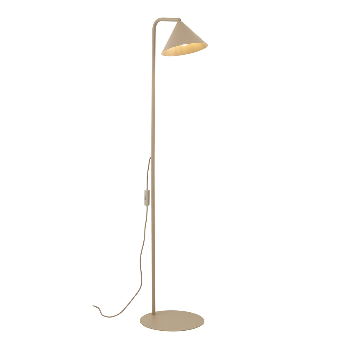 Lampadar TK Lighting Cono, nisip, 16204