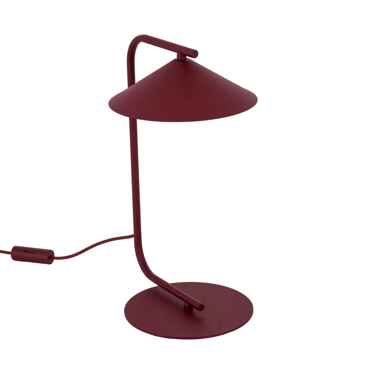 Veioză TK Lighting Lume, burgund, 16215