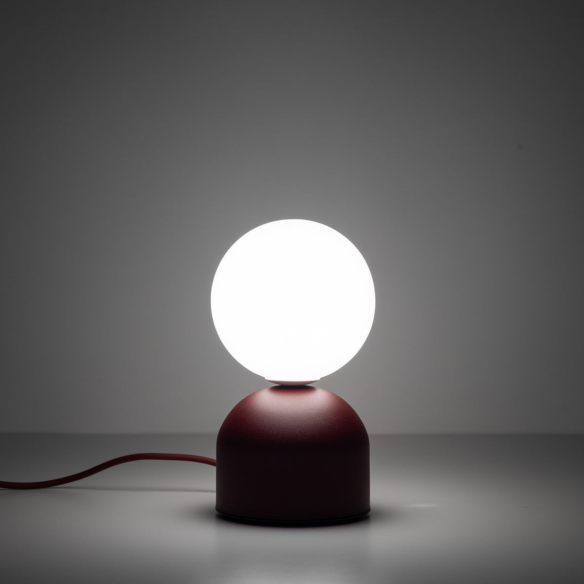 Veioză TK Lighting Miki, burgund, 16216