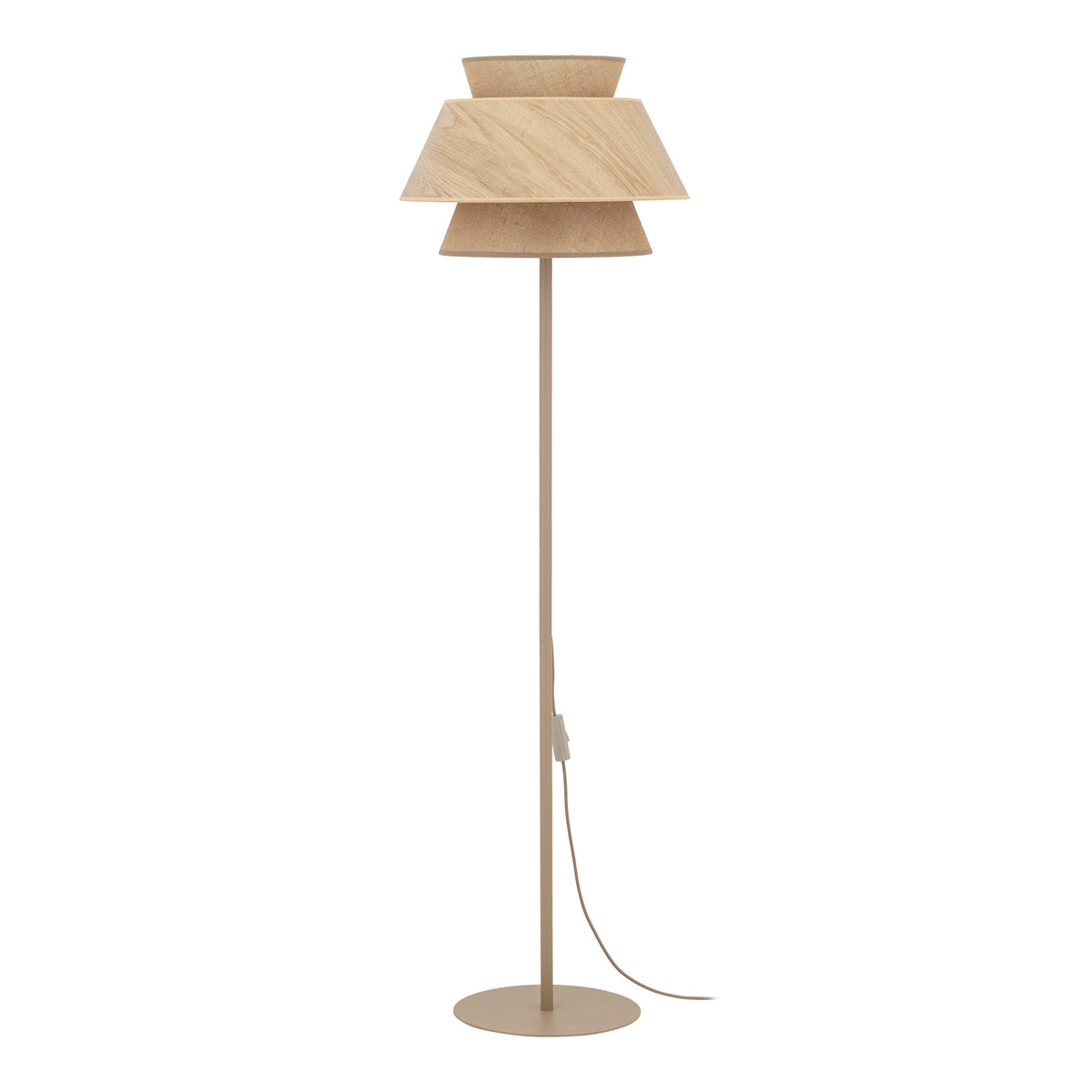 Lampadar TK Lighting Kalum, lemn, 16225
