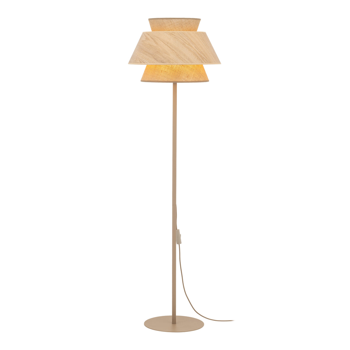 Lampadar TK Lighting Kalum, lemn, 16225