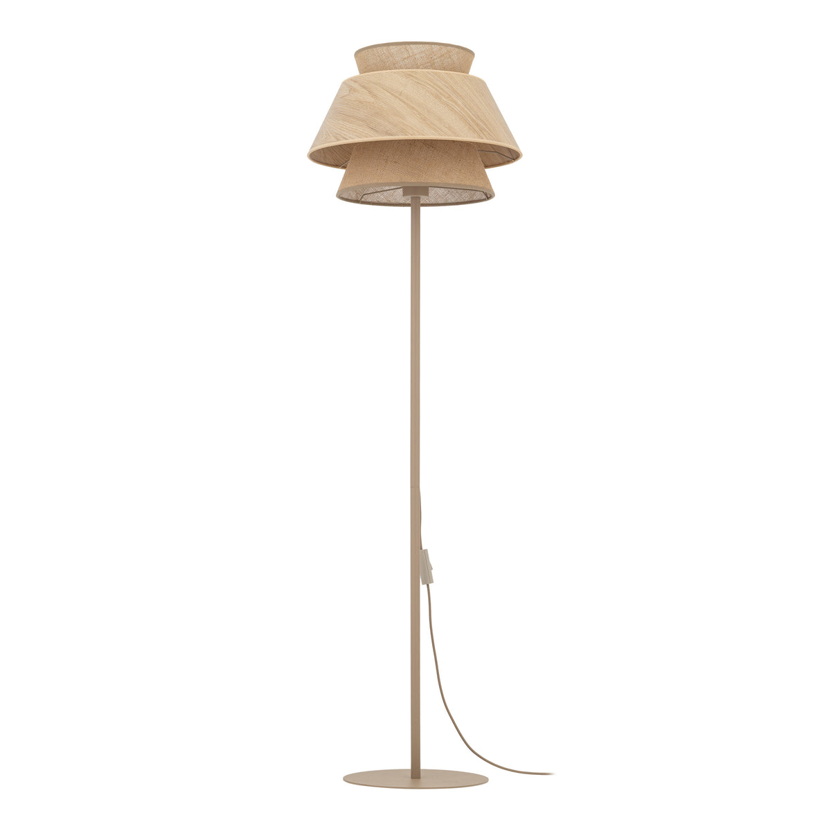 Lampadar TK Lighting Kalum, lemn, 16225
