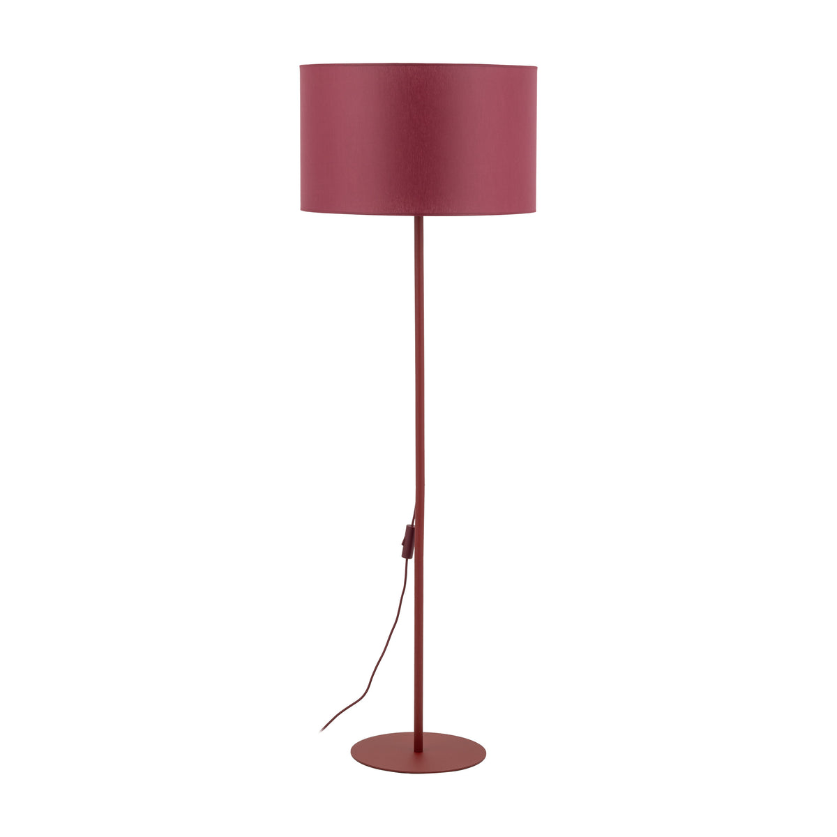 Lampadar TK Lighting Dalum, burgund, 16230