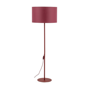 Lampadar TK Lighting Dalum, burgund, 16230