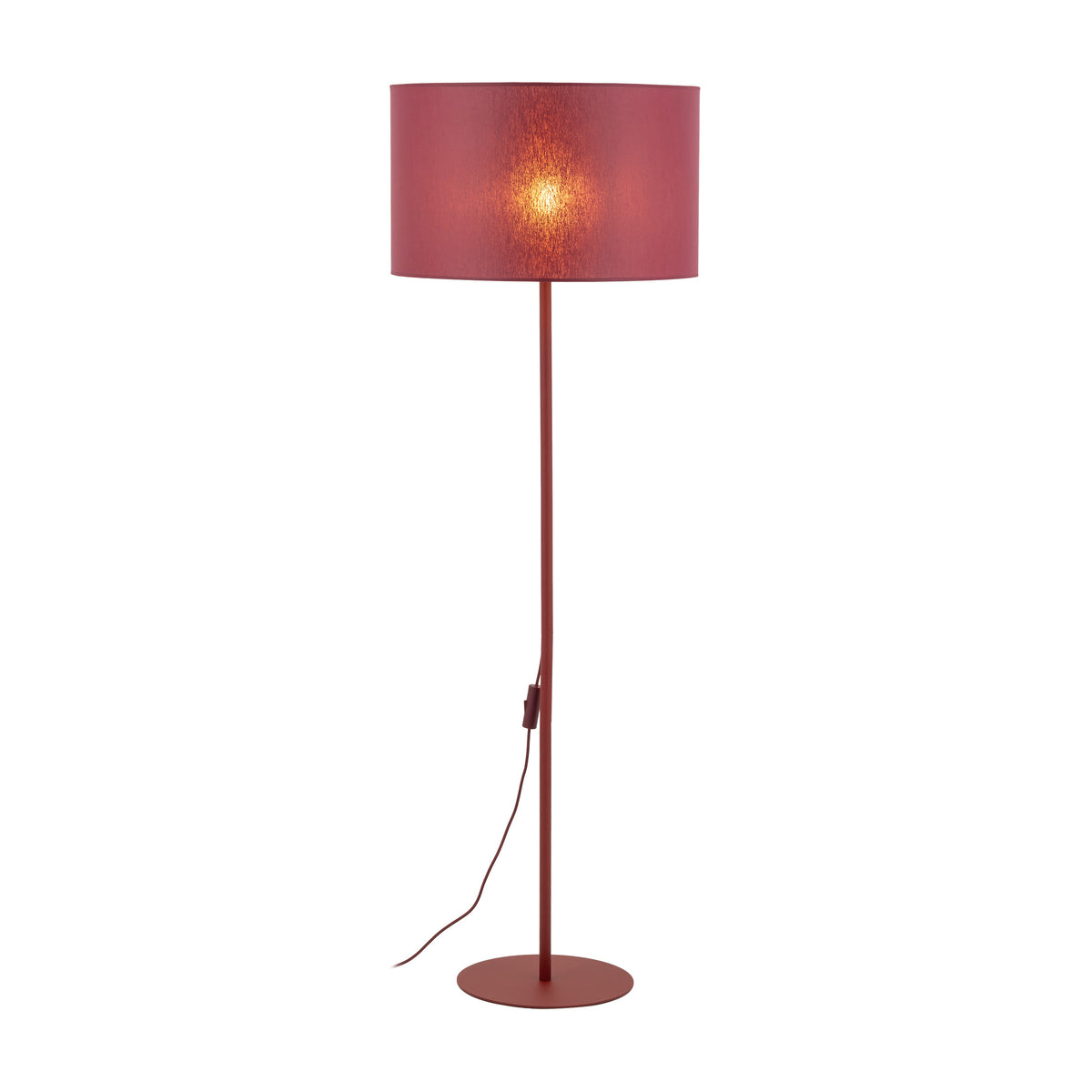 Lampadar TK Lighting Dalum, burgund, 16230