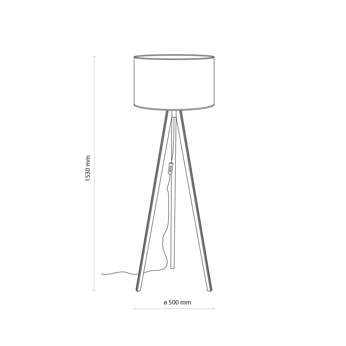 Lampadar TK Lighting Viga Shade, pin, 16232