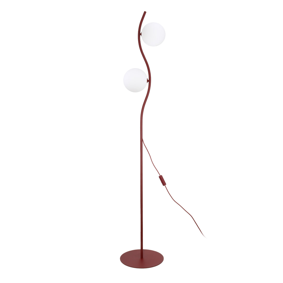 Lampadar TK Lighting Ancona, burgund, 2 x G9, 16234