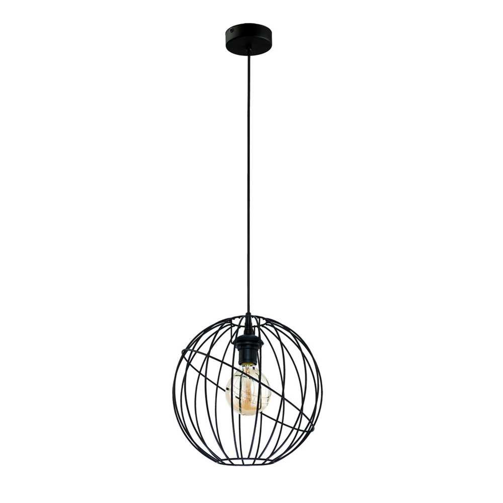 Pendul TK Lighting Orbita 1, negru, 1626