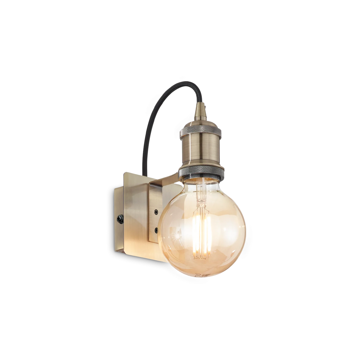 Aplică Ideal Lux Frida AP1, brunat, 163321