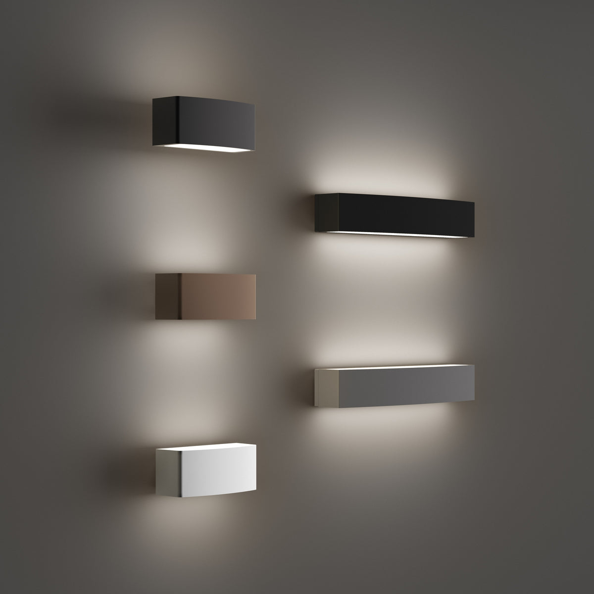 Aplică de exterior Ideal Lux Andromeda AP2, cafea, 163550