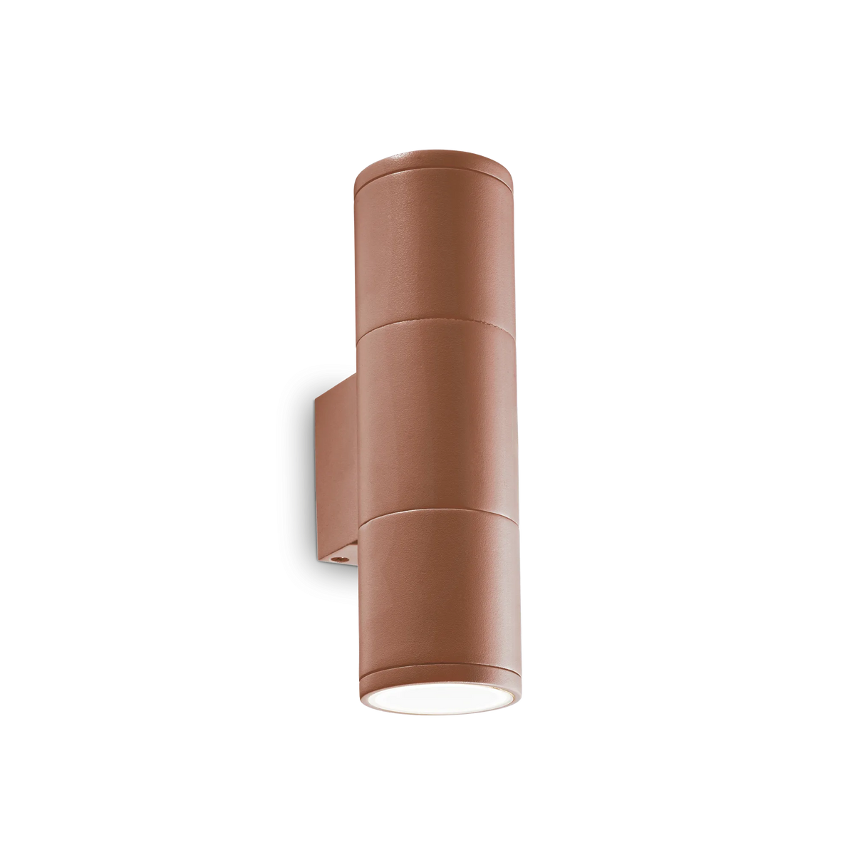 Aplică de exterior Ideal Lux Gun AP2 Small, cafea, 163635