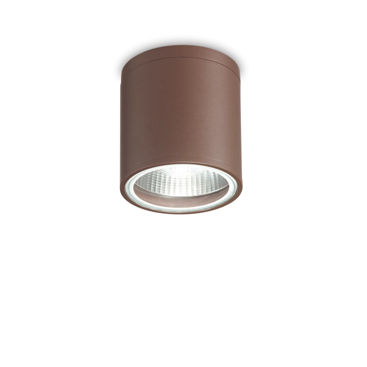 Plafonieră de exterior Ideal Lux Gun PL1, cafea, 163666