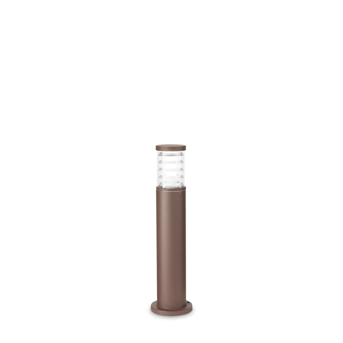 Stâlp de iluminat exterior Ideal Lux Tronco PT1, cafea, H60 cm, 163758