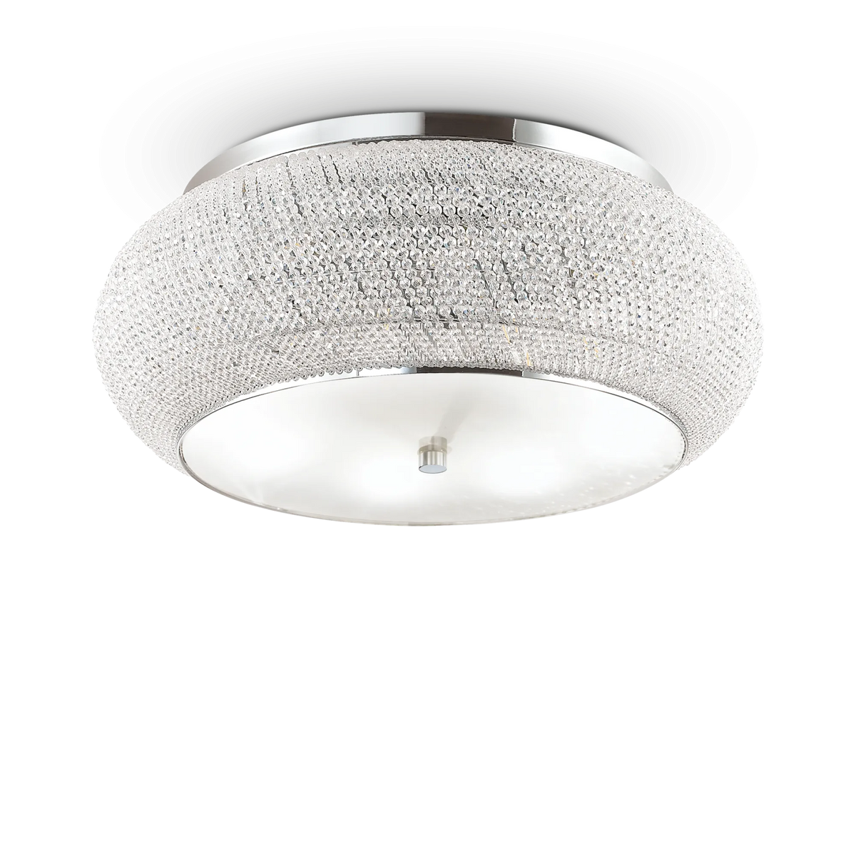 Plafonieră Ideal Lux Pasha' PL14, crom, 164991