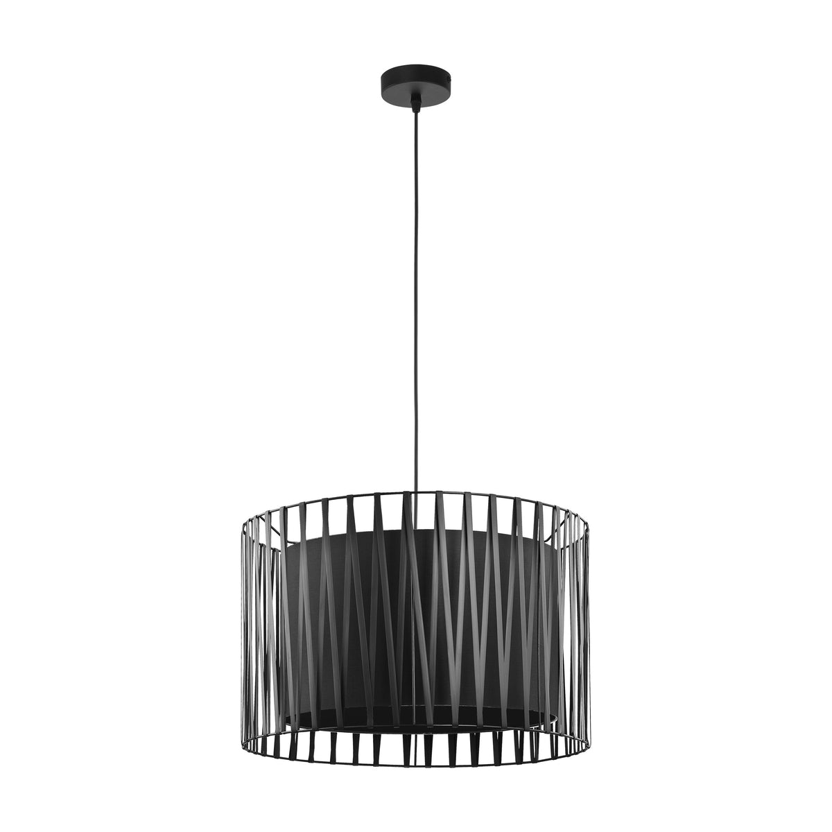 Lustră TK Lighting Harmony 3, negru, 3 x E27, 1655